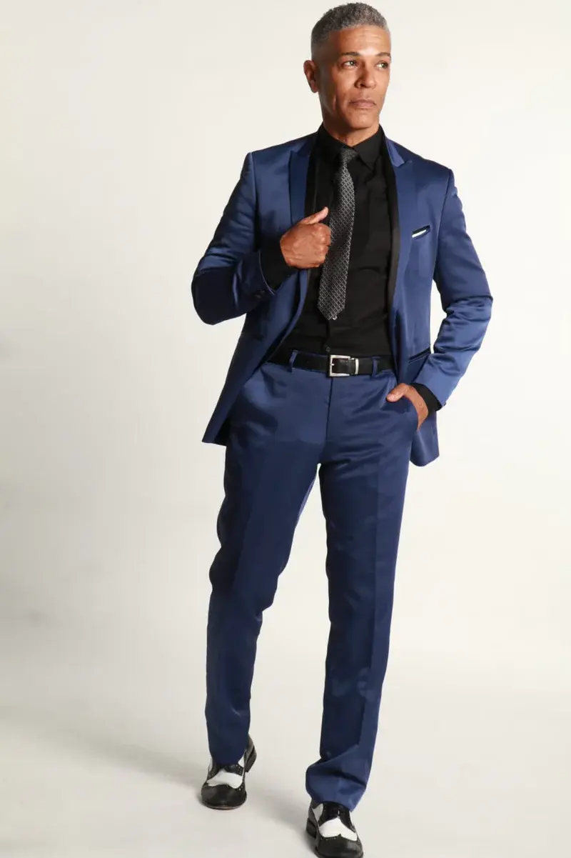 Kevin Weatherspoon Blue Suit